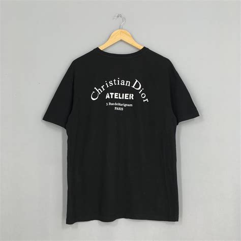 dior paris logo t shirt|christian Dior luxury shirt.